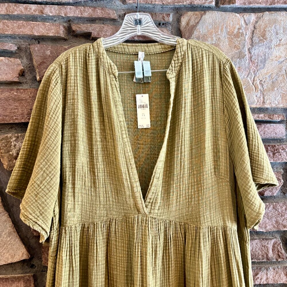 NWT Anthropologie Kallie Flowy Maxi Dress - Picture 9 of 13